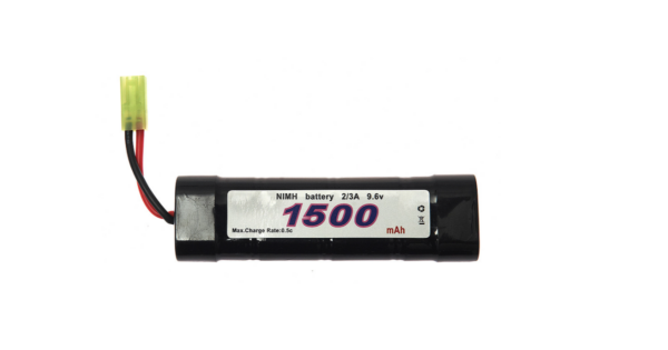 Batterij 101 INC. NIMH 9.6V -1500 mAh