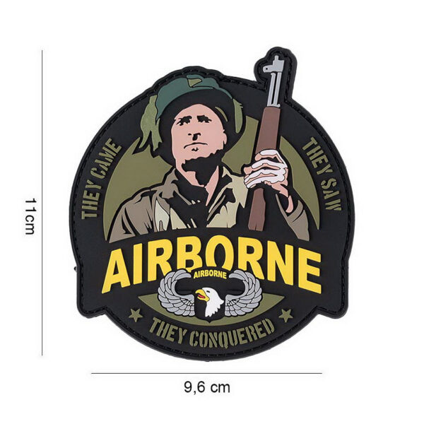 Embleem 3D PVC 101st Airborne soldaat