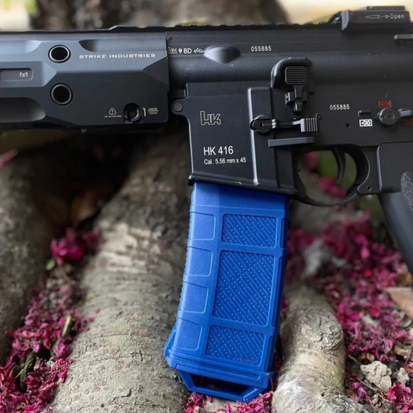 Amarok MAG 250 rounds Fast Feed Mid Cap Magazine (Type-A) Limited Edition Blue MLE Training