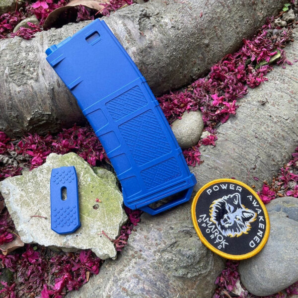 Amarok MAG 250 rounds Fast Feed Mid Cap Magazine (Type-A) Limited Edition Blue MLE Training