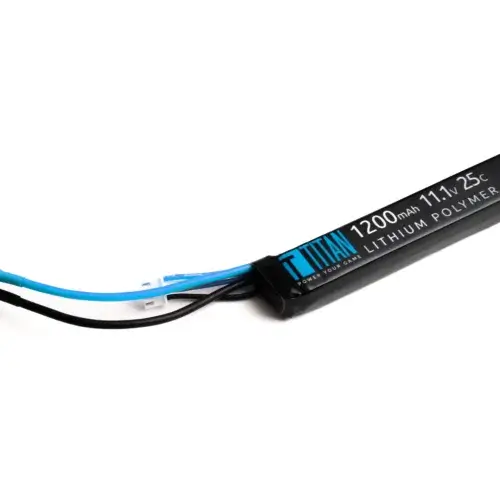 Titan LiPo 1200mAh 11.1v 25C Stick T-Plug (Deans)