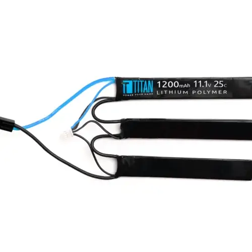 Titan LiPo 1200mAh 11.1v 25C Triple Tamiya