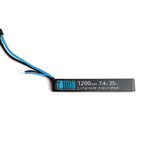 Titan LiPo 1200mAh 7.4v 25C Stick T-Plug (Deans)