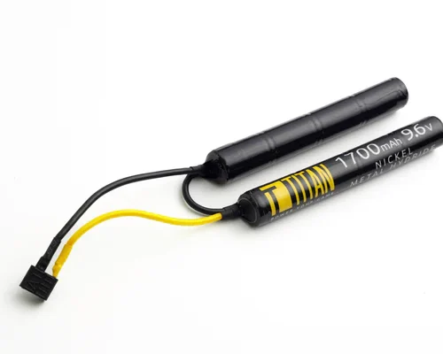 Titan NiMh 1700mAh 9.6v Nunchuck T-Plug (Deans)