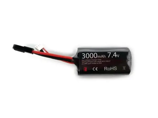 3000mAh 7.4v Brick Tamiya