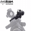 RAM Tactical | Airsoft 45° Offset Flip Up Sights | Black