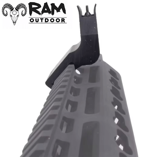 RAM Tactical | Airsoft 45° Offset Flip Up Sights | Black