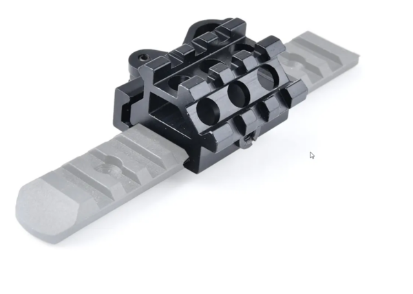 1_inch_rail_mount_riser_with_45_rail_quick_detachable_metal_4 Matel |1 Inch Rail Mount Riser with 45° Rail (Quick Detachable)
