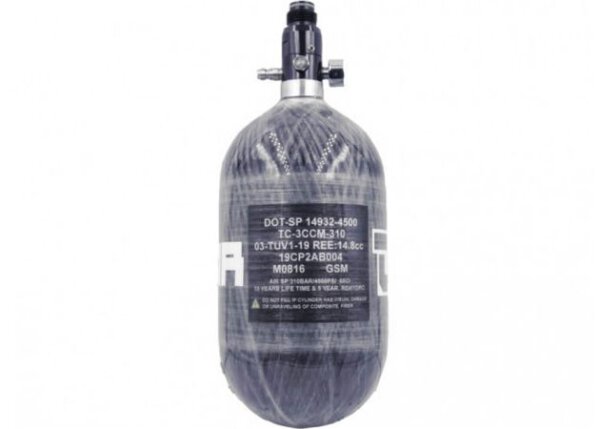 hpa_tank_dominator_68_4500_carbon_1_liter_310_bar_with_pressure_gauge_2_ HPA Tank Dominator 68/4500 Carbon 1 liter 310 bar met Manometer