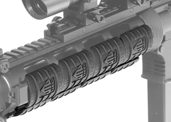 Rubber Rail Guard UTG Max Security Black