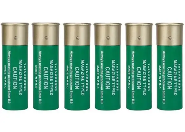 Nuprol 15-schots Shotgun Shells 6-Pack - OD Green